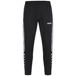 PANTALÓN JAKO POWER LEISURE, NEGRO-BLANCO NIÑO.