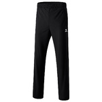 PANTALONES ERIMA ATHLETICS CON CREMALLERA LARGA, NEGRO HOMBRE.