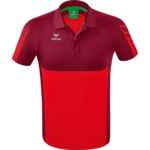 POLO ERIMA SIX WINGS, ROJO-BURDEOS HOMBRE.