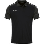 POLO JAKO PERFORMANCE, BLACK-ANTHRA LIGHT MEN.