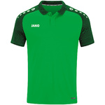 POLO JAKO PERFORMANCE, SOFT GREEN-BLACK KIDS.