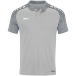 POLO JAKO PERFORMANCE, SOFT GREY-STONEE GREY KIDS.