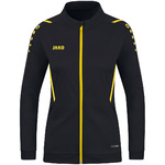 POLYESTER JACKET JAKO CHALLENGE, BLACK-CITRO WOMEN.