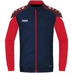 POLYESTER JACKET JAKO PERFORMANCE, SEABLUE-RED KIDS.