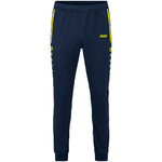 PRESENTATION TROUSERS JAKO ALLROUND, SEABLUE-NEON YELLOW-NEON YELLOW KIDS.