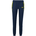 PRESENTATION TROUSERS JAKO ALLROUND, SEABLUE-NEON YELLOW-NEON YELLOW WOMEN.