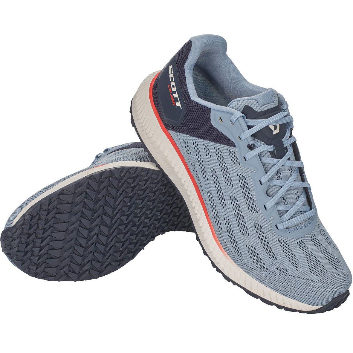 RUNNING SHOES SCOTT WS CRUISE, GLACE BLUE-MIDNIGHT BLUE WOMAN.