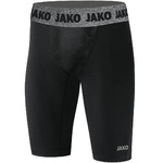 SHORT AJUSTADO JAKO COMPRESSION 2.0, NEGRO NIÑO.