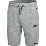 SHORT-BERMUDA JAKO PREMIUM BASICS, GRIS CLARO MELANGE HOMBRE.