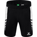 SHORT ERIMA SIX WINGS WORKER, NEGRO-BLANCO HOMBRE.