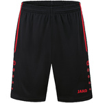 SHORT JAKO ALLROUND, NEGRO-ROJO HOMBRE.