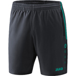 SHORT JAKO COMPETITION 2.0, ANTRACITA-TURQUESA HOMBRE.