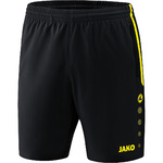 SHORT JAKO COMPETITION 2.0, NEGRO-AMARILLO NEÓN NIÑO.