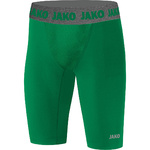 SHORT TIGHT JAKO COMPRESSION 2.0, SPORT GREEN KIDS.