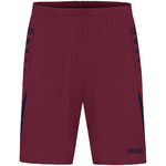 SHORTS JAKO CHALLENGE, MAROON-SEABLUE KIDS.