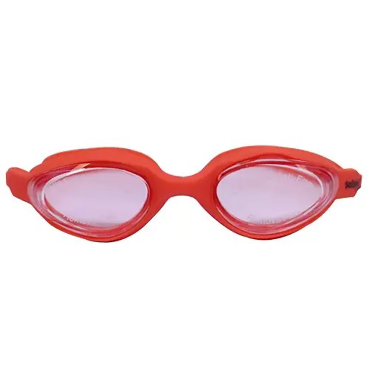 SOFTEE MODERN SWIMMING GOGGLE, RED.