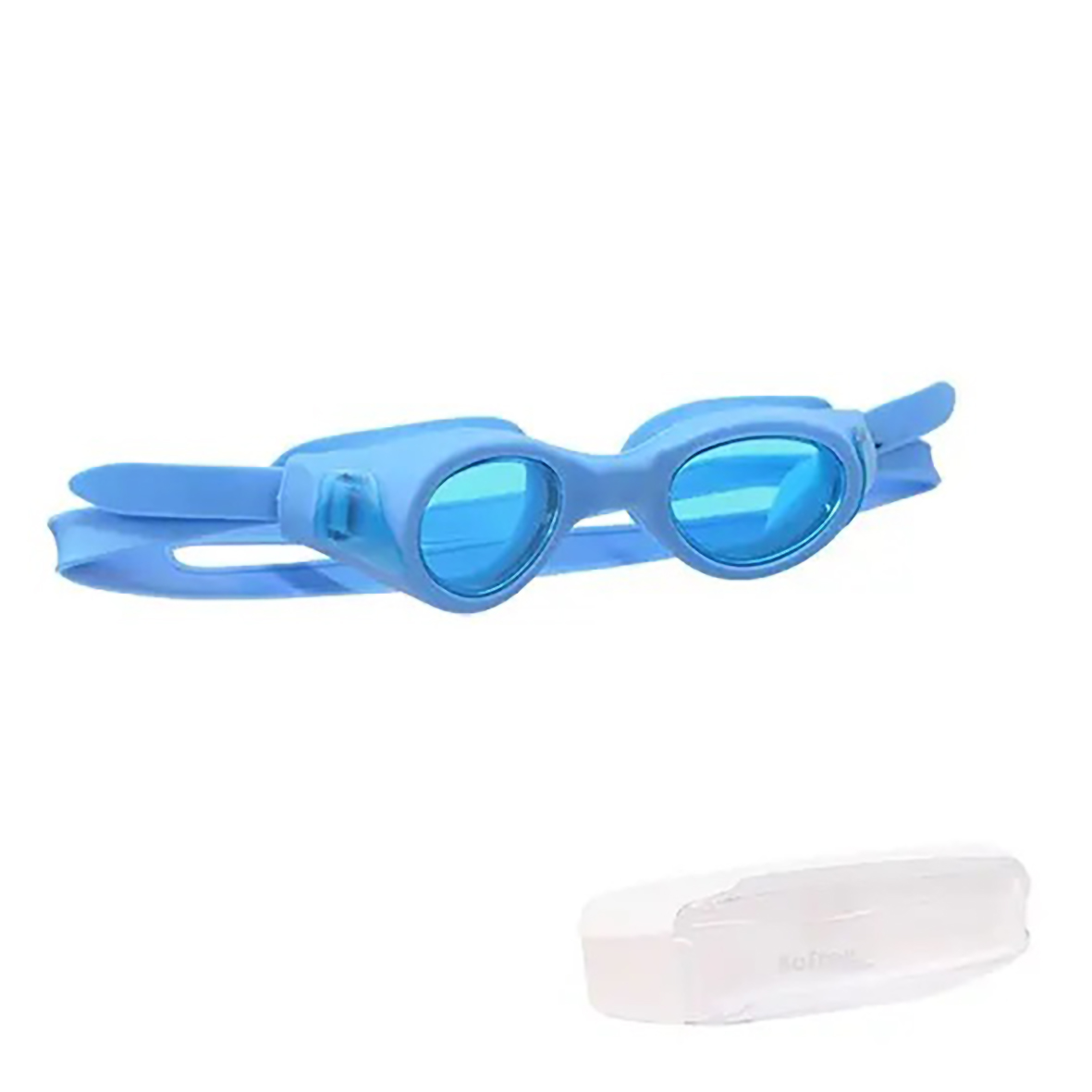 SOFTEE SPEED SWIMMING GOGGLES, BLUE.