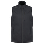 SOFTSHELL VEST JAKO PREMIUM, BLACK MEN.