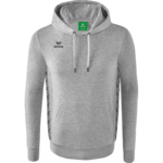 SUDADERA CON CAPUCHA ERIMA ESSENTIAL TEAM, GRIS-GRIS PIZARRA HOMBRE.