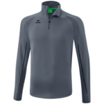 SUDADERA ENTRENAMIENTO 1/4 CREMALLERA ERIMA LIGA STAR, GRIS PIZARRA NIÑO.