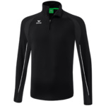 SUDADERA ENTRENAMIENTO 1/4 CREMALLERA ERIMA LIGA STAR, NEGRA UNISEX.