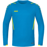 SUDADERA JAKO CHALLENGE, AZUL JAKO-AMARILLA HOMBRE.