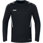 SUDADERA JAKO CHALLENGE, NEGRA-BLANCA HOMBRE.