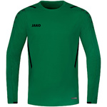 SUDADERA JAKO CHALLENGE, VERDE-NEGRA HOMBRE.