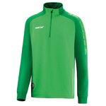 SUDADERA SALLERX.72, VERDE-ESMERALDA-BLANCO HOMBRE.