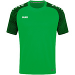 T-SHIRT JAKO PERFORMANCE, SOFT GREEN-BLACK KIDS.