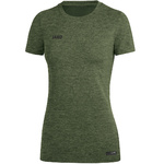 T-SHIRT JAKO PREMIUM BASICS, KHAKI MELANGE MELANGE MELANGE MELANGE MELANGE WOMEN.