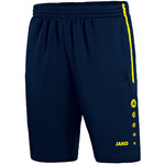 TRAINING SHORTS JAKO ACTIVE, SEABLUE-NEON YELLOW MEN.