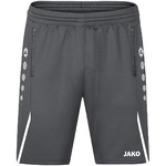 TRAINING SHORTS JAKO CHALLENGE, LIGHT ANTHRA-WHITE MEN.