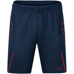 TRAINING SHORTS JAKO CHALLENGE, SEABLUE-MAROON MEN.