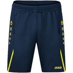 TRAINING SHORTS JAKO CHALLENGE, SEABLUE-NEON YELLOW MEN.