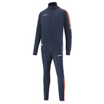 TRAINING TRACKSUIT SALLERX.72, NAVY-NEON ORANGE-WHITE KIDS.